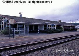 Great Northern Depot at Edmonds, Washington, undated