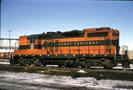 Great Northern Railway 2026 at Fargo, North Dakota in 1970.