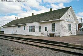 Great Northern Depot at Monticello, Minnesota, undated