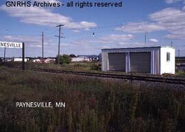 Great Northern Station Building at Paynesville, Minnesota, undated