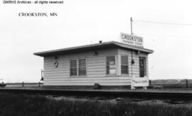 Great Northern Depot at Crookston, Minnesota, undated