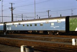 Great Northern Railway Passenger Car 1186 at Seattle, Washington in 1972.