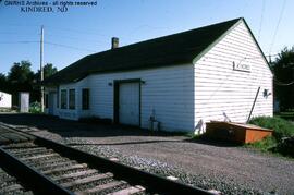 Great Northern Depot at Kindred, North Dakota, undated