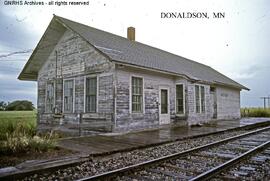 Great Northern Depot at Donaldson, Minnesota, undated