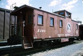 Great Northern Railway Caboose X-240.