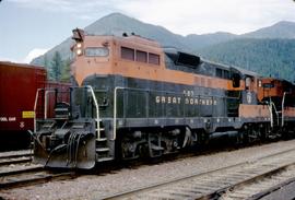 Great Northern Railway 697 at Belton, Montana