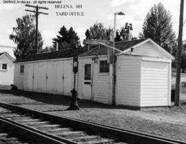 Great Northern Yard Office at Helena, Montana, undated