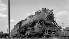 Great Northern Steam Locomotive 3136 at Hillyard, Washington, undated