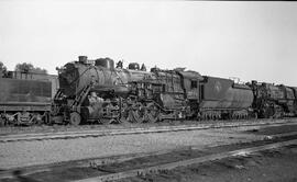 Great Northern Steam Locomotive 3224 at Minneapolis Junction, Minnesota in 1957.