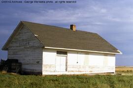 Great Northern Depot at Benchland, Montana, 1990