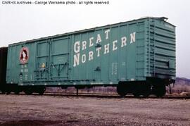 Great Northern Boxcar 38033 at Boulder, Colorado, 1965