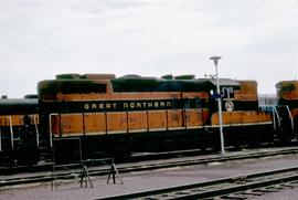 Great Northern Railway 2030 at Havre, Montana in 1969.