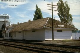 Great Northern Depot at Odessa, Washington, undated