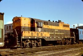 Great Northern Railway 608 at Spokane, Washington in 1969.