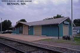 Great Northern Depot at Benson, Minnesota, undated