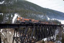 Great Northern Railway 2522 at Nimrod, Montana in 1968.