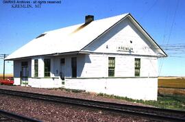 Great Northern Depot at Kremlin, Montana, undated