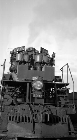 Great Northern Steam Locomotive 2002 at Hillyard, Washington, undated