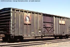 Great Northern Boxcar 138117 at Albuquerque, New Mexico, 1980