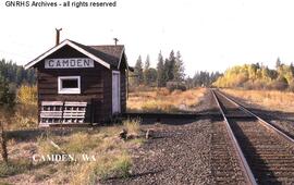 Great Northern Station Building at Camden, Washington, undated