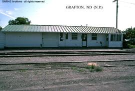 Northern Pacific Station Building at Grafton, North Dakota, undated