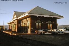 Great Northern Depot at Sioux Falls, South Dakota, undated