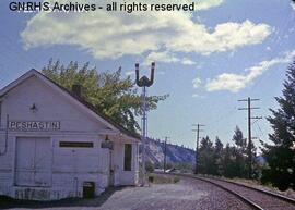 Great Northern Depot at Peshastin, Washington, undated