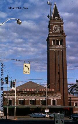 Great Northern Depot at Seattle, Washington, undated