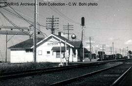 Great Northern Depot at Glyndon, Minnesota, 1970