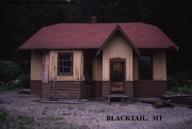 Great Northern Depot at Blacktail, Montana, undated