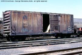 Great Northern Boxcar 5583 at Albuquerque, New Mexico, 1980