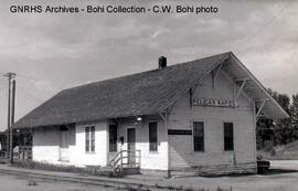 Great Northern Depot at Pelican Rapids, Minnesota, 1970