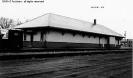 Great Northern Depot at Hibbing, Minnesota, undated