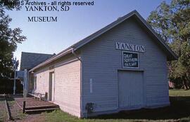 Great Northern Depot at Yankton, South Dakota, undated