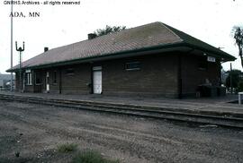 Great Northern Depot at Ada, Minnesota, undated