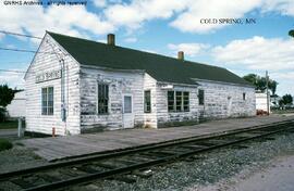 Great Northern Depot at Cold Spring, Minnesota, undated