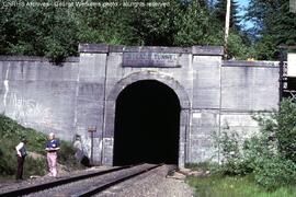 Great Northern Tunnel at Scenic, Washington, 1982