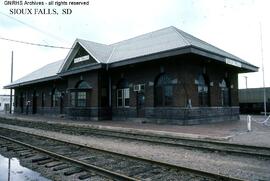 Great Northern Depot at Sioux Falls, South Dakota, undated