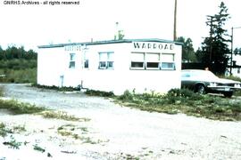 Great Northern Station Building at Warroad, Minnesota, undated