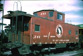 Great Northern Railway Caboose X-24.