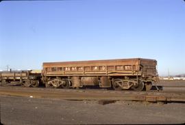 Great Northern Railway Hopper car X7026 at Pasco, Washington in 1974.