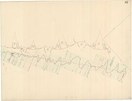 Great Northern Profile Map 10, Cascade Summit to Skykomish, Washington, 1894