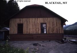 Great Northern Depot at Blacktail, Montana, undated