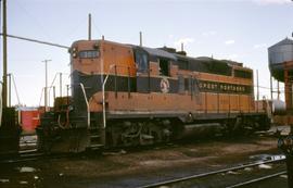 Great Northern Railway 2019 at Havre, Montana in 1968.