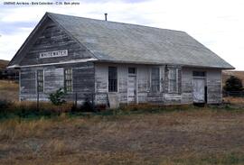 Great Northern Depot at Whitewater, Montana, 2004