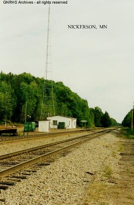 Great Northern Station Building at Nickerson, Minnesota, undated