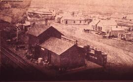 Great Northern Depot at Buford, North Dakota, undated