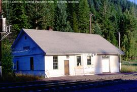 Great Northern Depot at Essex, Montana, 1990