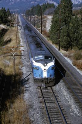 Great Northern Railway 369-C at Leavenworth, Washington in 1969.