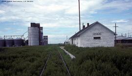 Great Northern Depot at Opheim, Montana, 1991